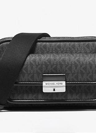 !оригінал! нова сумка michael kors bradshaw extra-small signature logo camera crossbody