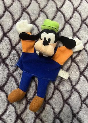 Mcdonalds disneyland paris 2001 вінтажна іграшка пес гуфі ляльковий театр