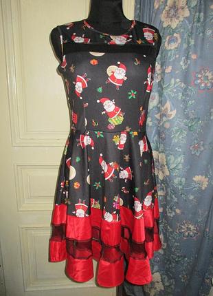 Платье новогоднее.разм м