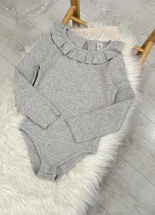 Боді на дівчинку у рубчик