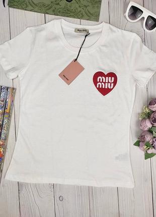 Женская футболка  люкс