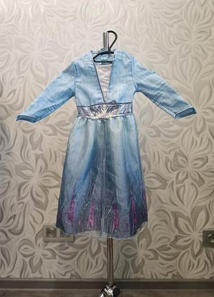 Костюм карнавальний сукня ельзи ельза холодне серце крижане серце frozen на вік 2-3 роки