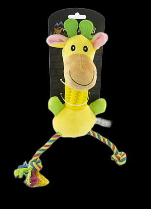 Іграшка для чищення зубів animall жираф для собак