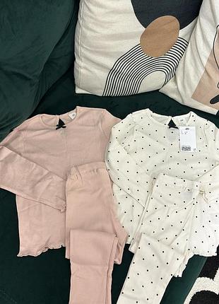 Дитячий комплект h&m лосіни кофта