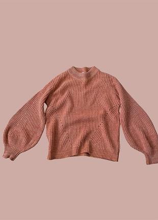 Жіночий помаранчевий светр  h&m—s 6