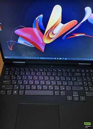 Ігровий ноутбук lenovo gaming 3 16" ryzen 5 6600h 16 гб ddr5 rtx 3050