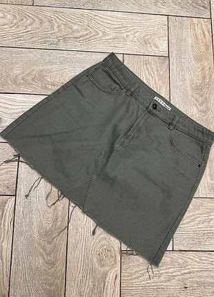 Міні спідниця джинсова denimco