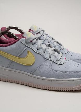 Кроссовки кожаные женские nike DA4263 air force 1 gs размер 38