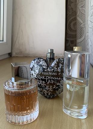 Духи jimmy choo illicit 50 ml / vera wang rock princess 50 ml / clinique happy 25 ml