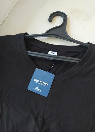 Футболка лобовичья,базовая черная футболка