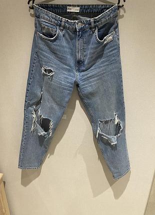 Джинси мом від zara