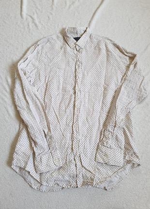 Льняна чоловіча сорочка