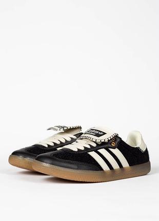 Adidas samba pony x wales bonner black