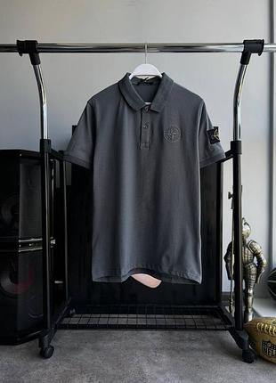 Футболка-поло stone island