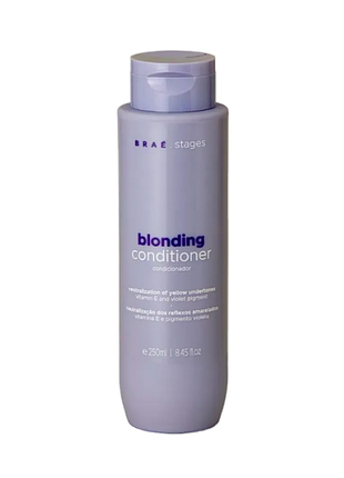 Brae stages blonding conditioner кондиционер для устранения нежелательных желтых оттенков