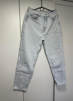 Джинси мом zara світло блакитні , розмір 40