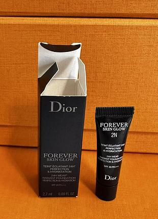 ♥️тональная основа dior diorskin forever skin glow foundation, миниатюра, оригинал ♥️