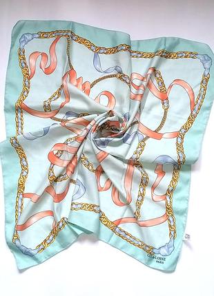 Vintage gil de losne  79x76 платок