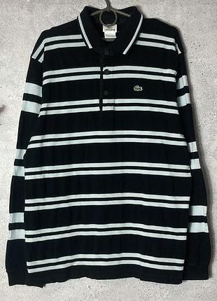 Lacoste vintage longsleeve rugby style лонгслів