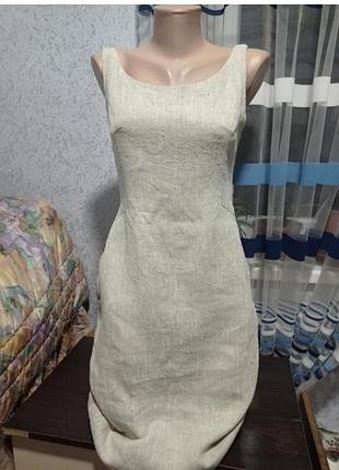 Женское льняное платье от фирмы hobbs.