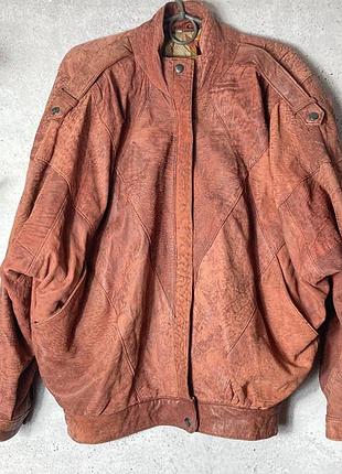 Cowboy leather jacket vintage куртка шкіряна