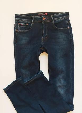 Утепленные джинсы на подростка crossnese,29 размер