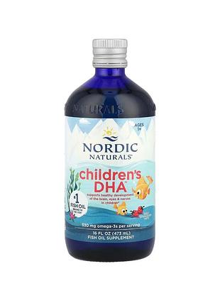 Nordic naturals children's dha™, 473 мл