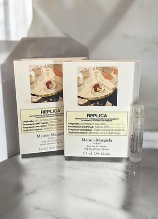 Maison margiela replica afternoon delight туалетна вода унісекс 1.2ml