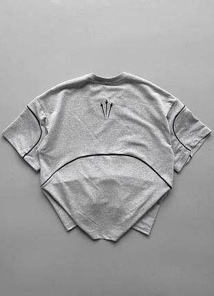 Футболка чоловіча nike nocta gray, сіра , оверсайз