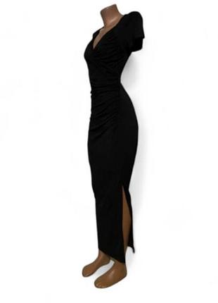 Плаття довге з розрізом 2