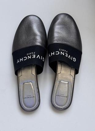 Мюлі givenchy сріблясті, 23,5мм