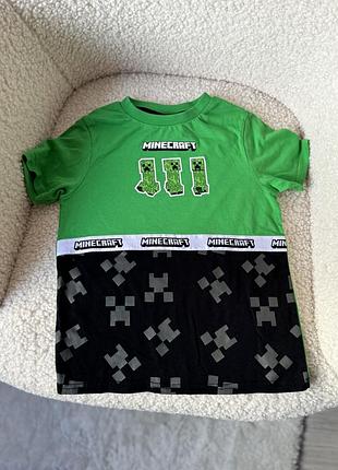 Футболка minecraft 4-5 років
