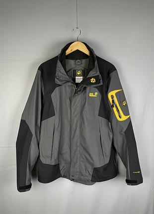 Чоловіча куртка jack wolfskin вітровка джек волфскін