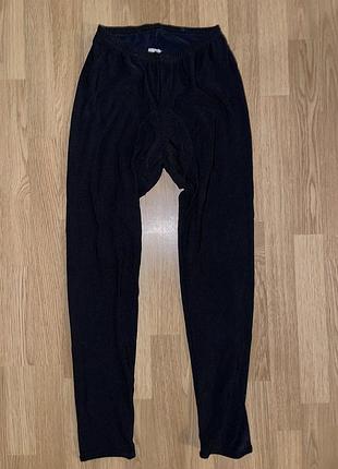 Базові чорні термо лосини для бігу eiessei