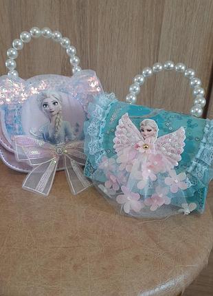 Сумочка дитяча, frozen, крижане серце.