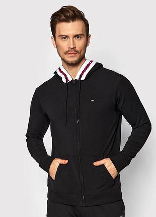 Зіп-худі tommy hilfiger regular fit black