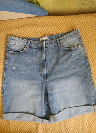 Бриджи шорты джинс