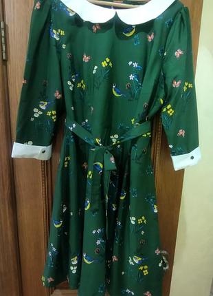 Платье летнее с цветами
