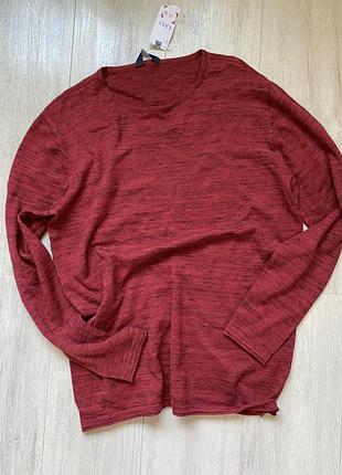 Новий чоловічий светр matalan червоний розмір clean