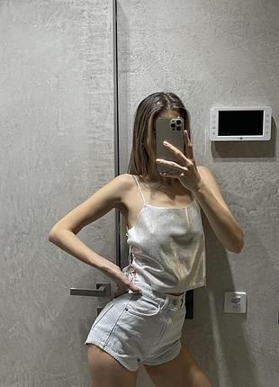 Топ металізований zara4 фото