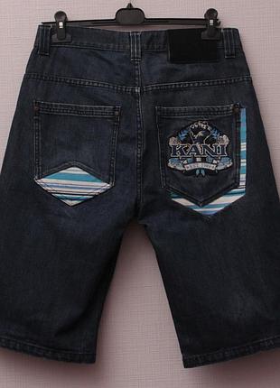 Karl kani рр 32 шорты бриджи из хлопка