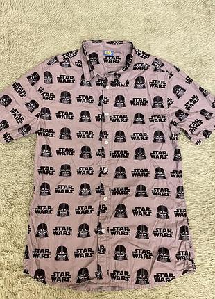 Чоловіча сорочка star wars з коротким рукавом
