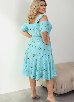 Женская, платье, большие размеры🌷♥️🌷