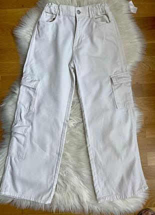Стильні джинси wide leg палаццо h&m zara 146 р 9-10-11 років