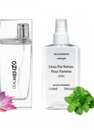 Женские духи свежие цветочные кентозо kenzo leau par kenzo pour femme 4701 парфюмированная вода 110 ml