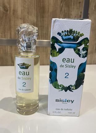 Sisley eau de sisley 2 туалетна вода 100 мл, оригінал
