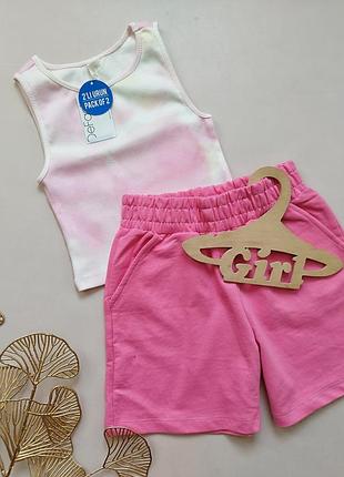 💙💛 яркий, стильный костюм для девочки от бренда 💞 de - facto