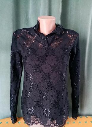 Блузка гіпюрова hm розмір xs