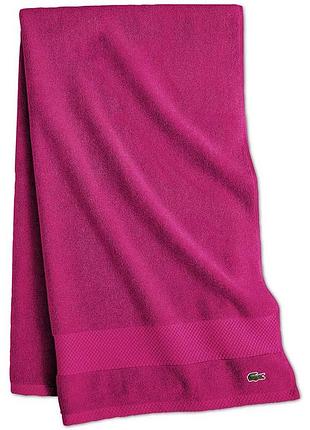 Lacoste банное полотенце magenta