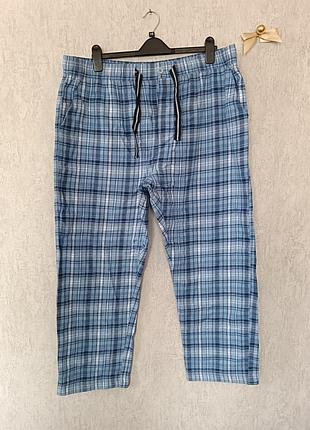 Теплые байковые брюки р.xxl